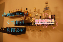 创意红酒架 实木酒架 现代酒架 壁挂酒架  时尚红酒架  吧台酒架