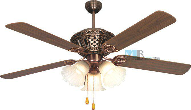 吊扇,52寸四灯仿古吊扇灯/带灯风扇/全国包邮/