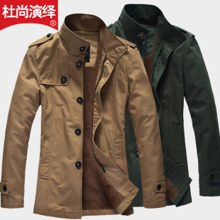  杜尚演绎秋冬装新品男装棉衣潮上衣外套男士加厚棉服男款休闲棉袄