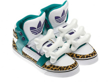 ���� ��Ҷ��adidas OBYO Jeremy Scott Bones ���ƹ�ͷЬ G50690
