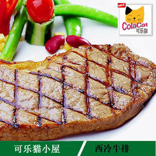  【可乐猫】西冷牛排 已腌制西餐牛排150g装 送酱包黄油 西餐美食