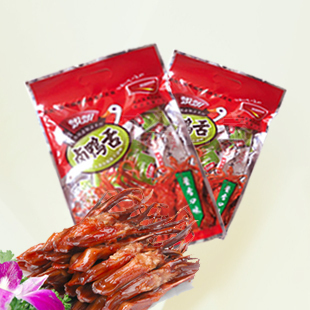  湖北武汉特产 飘飘独立小包装 鸭舌休闲美味小吃100克香辣味
