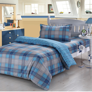  包邮 全棉斜纹三件套单人卡通儿童套件 床上用品 元旦新年礼物