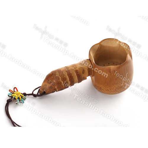 友茗堂 茶道 手工 竹制 茶滤 茶漏 茶道六君子 板桥 LP0108