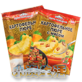  三皇冠 进口俄罗斯食品 速溶土豆泥 袋装土豆粉 方便速食满百包邮