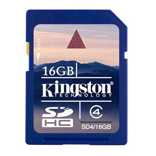 双金冠 金士顿/Kingston SD 16G SDHC Class4 C4 存储卡 内存卡