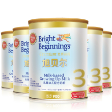 旭贝尔 美国原装婴儿奶粉3段 900g&times;6听 母乳配方宝宝不上火