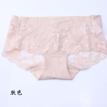 F41117 蕾丝低腰三角裤 简约女无痕内裤 多色入