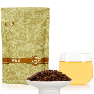  百草味 新品 保健茶 秘制大麦茶 原装烘焙型大麦茶 新袋装150g