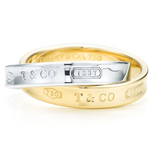 TIFFANY Tiffany ㊣ TF-1837 ring ring color \ Ring - una cualidad especial (caja de regalo)