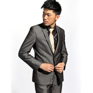  报喜鸟s.angelo套西 西服套装修身结婚西装HBB53030