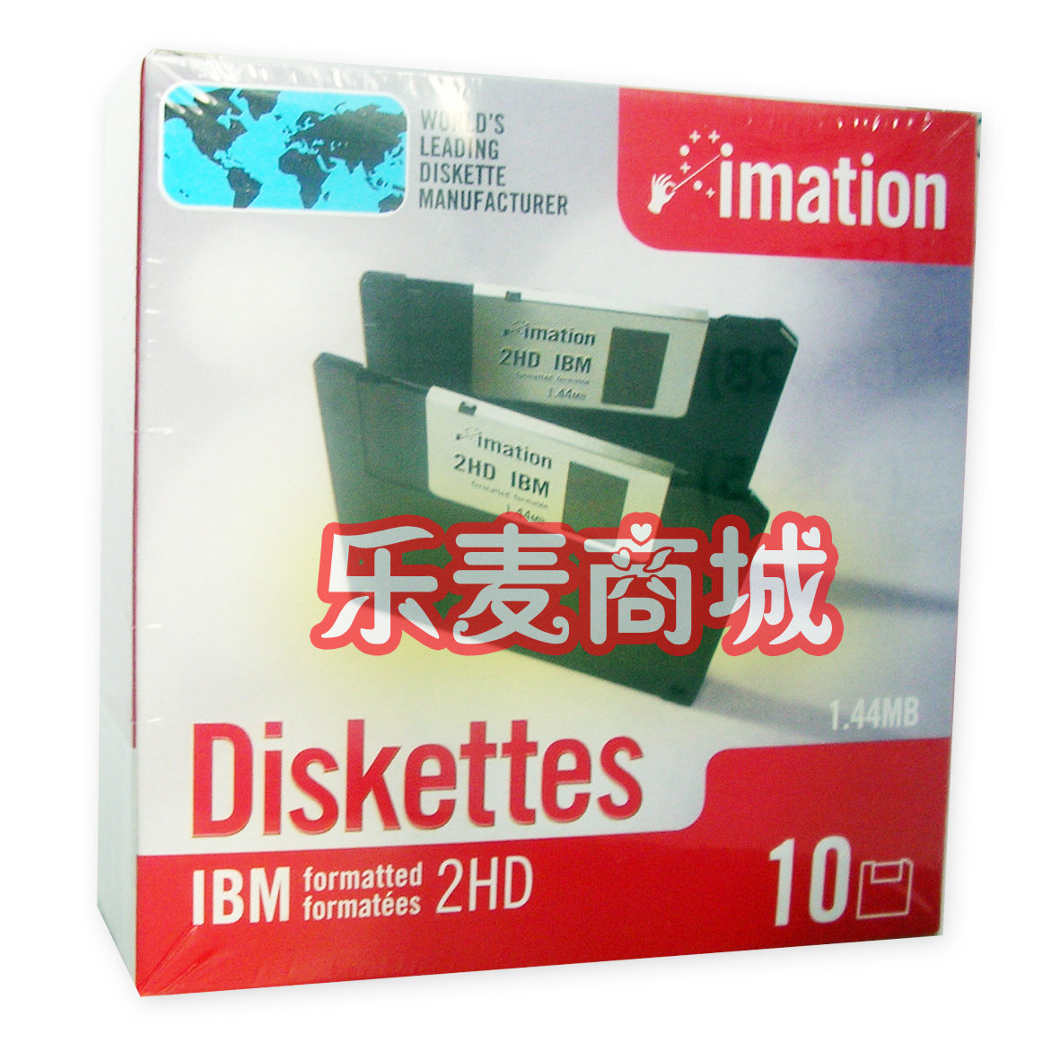 美国制造怡敏信10片纸盒装软盘10片纸盒装软盘 进口原料！