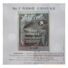特价 11年新鲜上市 lancome/兰蔻 光感奇迹保湿粉底液1ML PO-03
