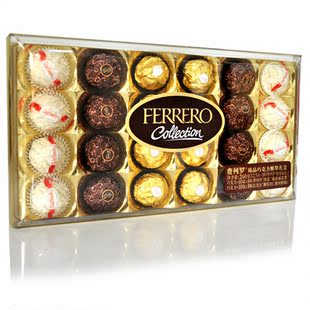  新货包邮 意大利进口费列罗三莎臻品巧克力糖果礼盒T24粒生日礼物