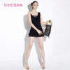 COCOON可可尼2012新品双层压褶小A字裙女款202109006原价678