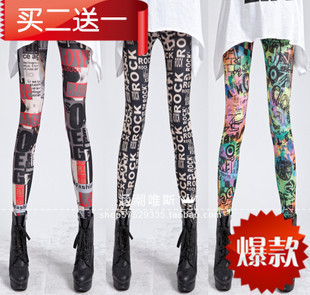  新款春装裤休闲女裤弹力裤修身铅笔裤女士九分裤 薄款打底裤