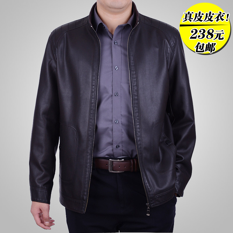 Gay tide men's new style men's casual leather men collar promoted the leather jacket leather leather men leather jackets men