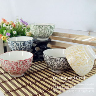 New products Specials $ 25 Jingdezhen ceramic tableware set, and  wind set to  colour bowl [Hui mass Lyceum]