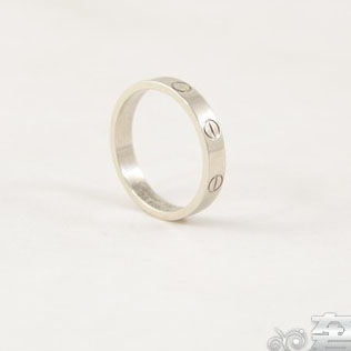 【奢华尚品】Cartier白金结婚季56号LOVE款戒指(售出) 【奢华尚品】Cartier白金结婚季56号LOVE款戒指(售出)