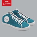 【Justyle】柏拉图之缘分交叉点反绒头层牛皮时尚男装休闲鞋