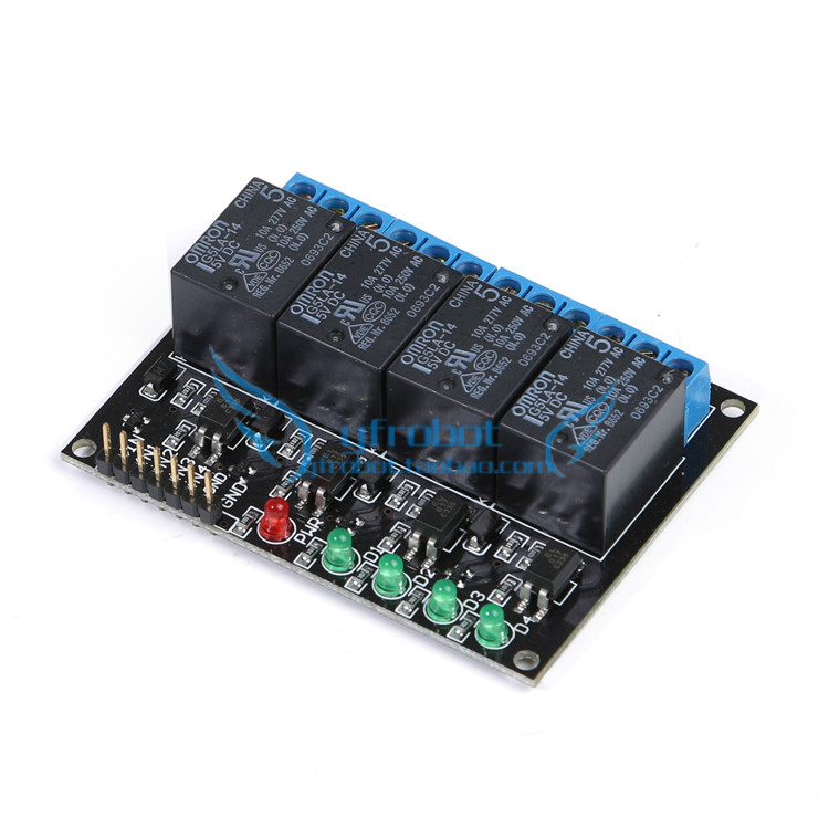 四路继电器模块 光耦隔离 欧姆龙 arduino 高电平有效在类目 3C数码配件, 电子元器件市场, 电子元件, 其它元器件中 - 来自Buy2taobao.com提供专业的淘宝代购服务