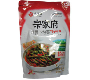  正宗韩国泡菜 第一品牌 韩国宗家府 叶萝卜泡菜 500g