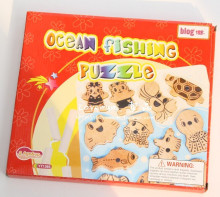 幼幼(2-3岁)6月期的配套钓鱼玩具10503儿童洗澡戏水玩具木制