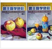 [正版] 跟王磊学色彩（上下2本） 王磊水粉