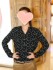 日系文艺范星星印花宽松女式衬衫 包邮 特价 ViVi款 2012春夏新款