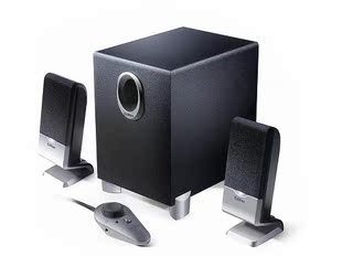 漫步者R101T06 2.1多媒体音箱电脑音箱音响低音炮带线控正品包邮