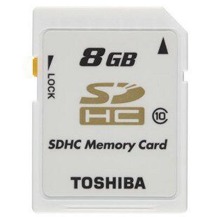 东芝 Class10 8G SD 8GB SDHC 白卡 内存卡 正品盒装