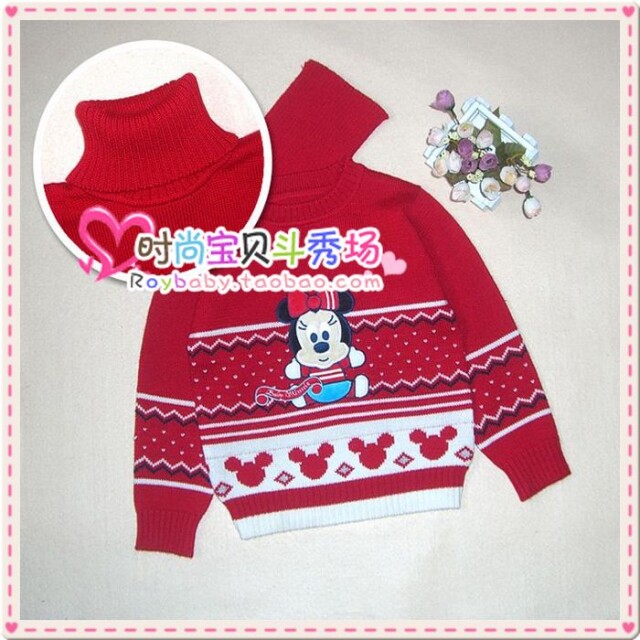 <em>儿童毛衣</em>,sourire/欢声笑鱼秋冬系列男童高领毛