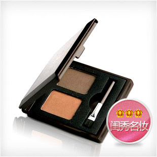 正品思亲肤skin food巧克力双色眉粉/skinfood染眉膏/防水防汗
