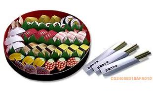  3皇冠 美食 寿司料理套餐 3D纸模型DIY