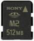 SONY M2卡 512M