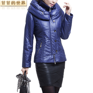  甘甘秋冬新款女装秋冬装外套女士棉服女款 加厚棉衣棉袄G690