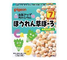 花王小奇 日本贝亲 高钙菠菜波波球7个月 03991