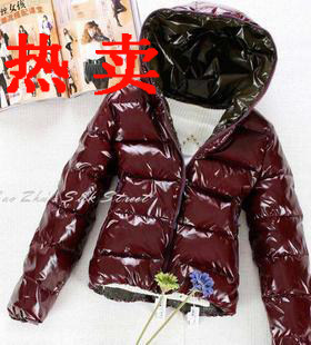 正品Top Vol  海藻款 女士短款防水亮面羽绒服-2色 挑战极限价