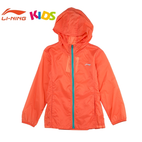 2014新款李宁童装 儿童防晒衣女童超薄透气防