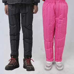  羽昂正品清仓 儿童内穿羽绒裤 男童女童 无缝羽绒服内胆 YA-510
