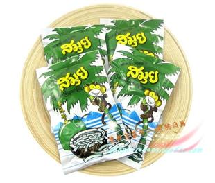  限时疯抢 泰国 进口美食 苏梅 椰子片 100%纯椰肉 40g 好吃不发胖