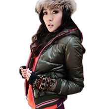 as安都2011冬新款女装韩版糖果百搭休闲连帽棉服(8色)9158203