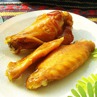  【阿表哥】云南特产 冬冬食品 盐焗鸡翅 80克/袋 好吃不上火