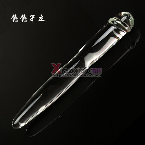 水晶阳具/女用器具/情趣用品女人自慰/女用自慰器/水晶玻璃自慰器