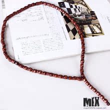 潮流配饰 2012新款 时尚复古项链 木制珠链 PS03