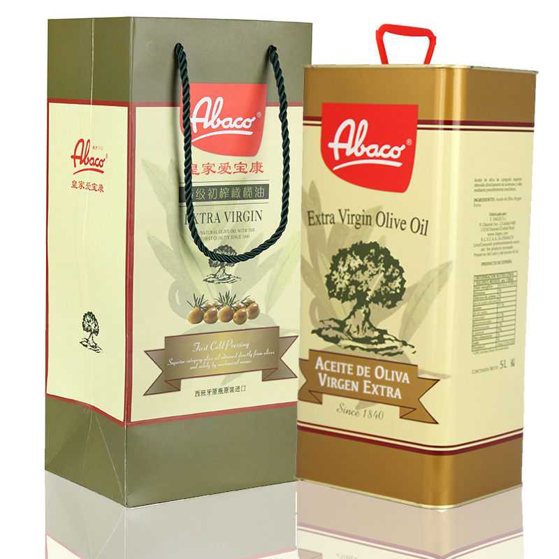 5[Cold-pressed Olive oil Spain Original Imported 5l Edible olive oil Spring Festival Gifts Super VIRGINin the Agri rice/Dried foods/Condiment , Cooking oil/Flavored oil , Olive oil category - from Buy2taobao.com to provide professional Taobao agent buy service