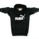 PUMA/彪马 品牌 休闲运动 连帽抓绒长袖卫衣 春装 22055黑色