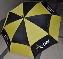高尔夫日记 Apai  双层圆形64寸高尔夫雨伞/防晒伞 夏天必备