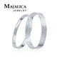 Majalica 浪漫之夜钛钢手环一对