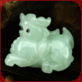 聚贤阁 风水开光精品翡翠招财貔貅 吊坠 旺财 辟邪 护身0117
